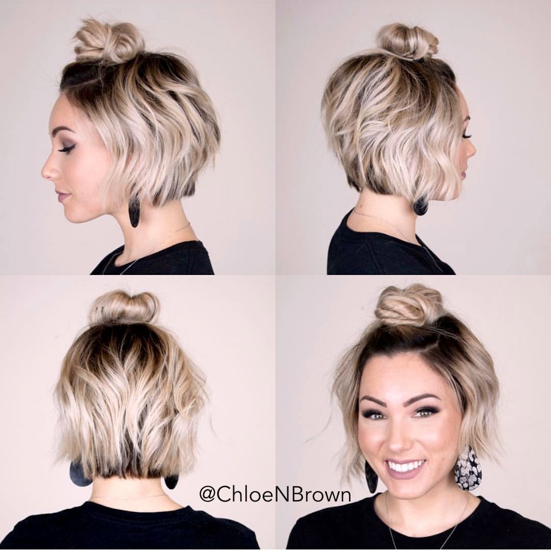 Chloe Brown Half Up Half Down Style