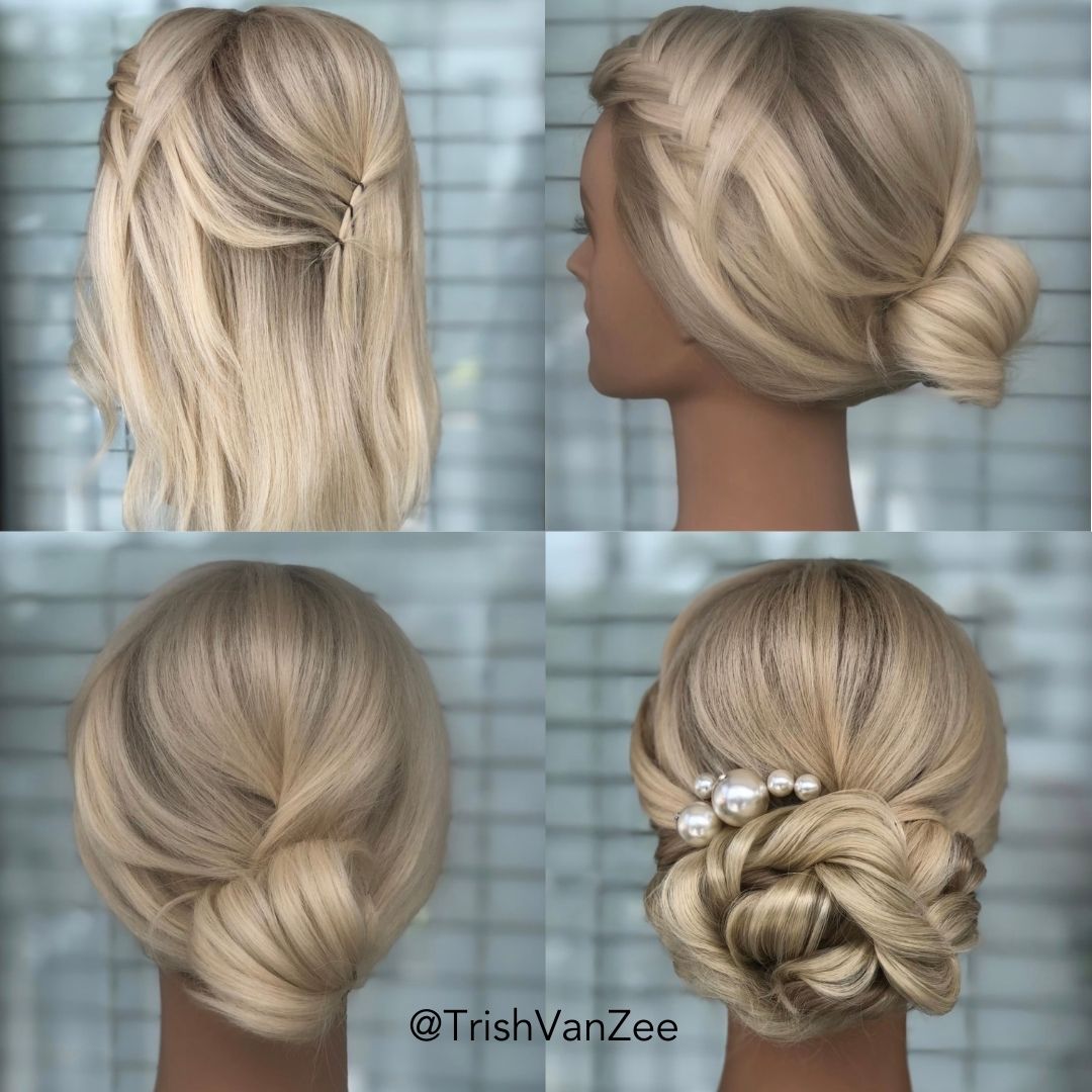 11 Easy Step by Step Updo Tutorials for Beginners - Hair Wrap Tutorials -  Styles Weekly