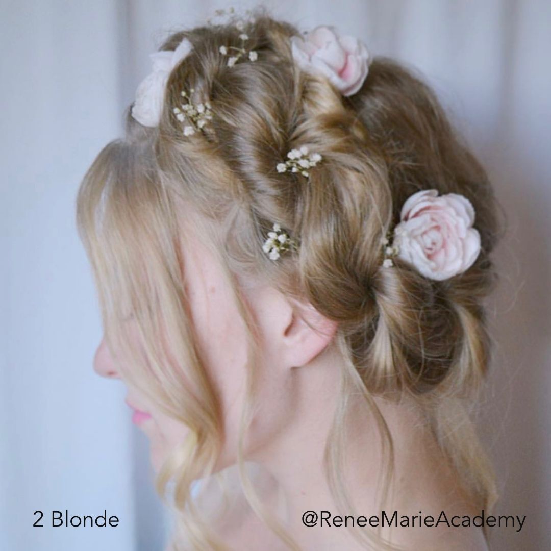Blonde Rope Braid Headband Bridal Style by ReneeMarieAcademy