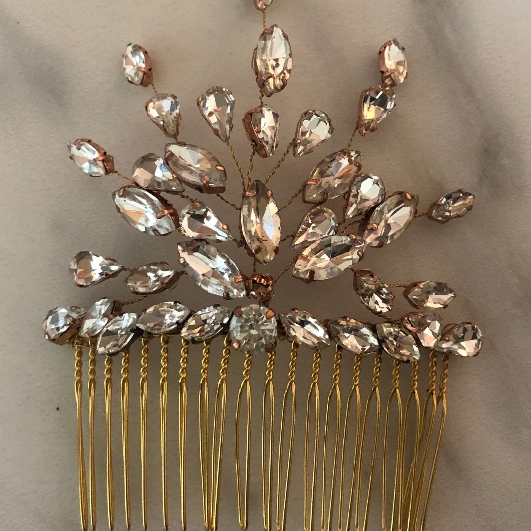 Art Deco Gems Comb