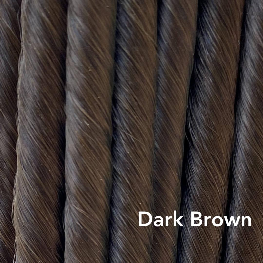Dark Brown Easy Updo Extensions