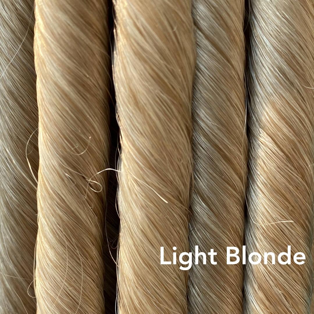 Light Blonde Easy Updo Extensions Color Sample