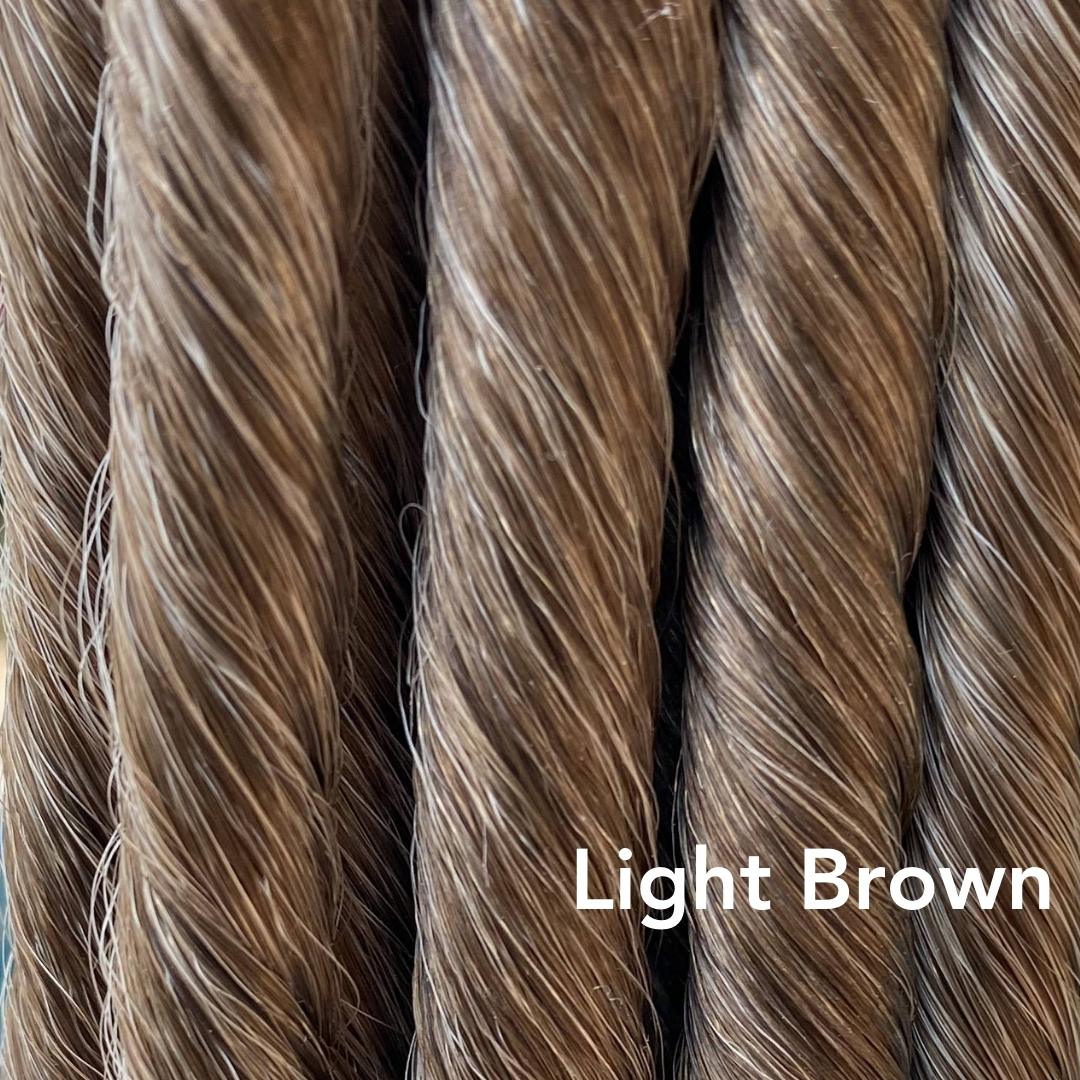 Light Brown Color Easy Updo Hair Extensions